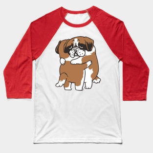 St. Bernard hugs Baseball T-Shirt